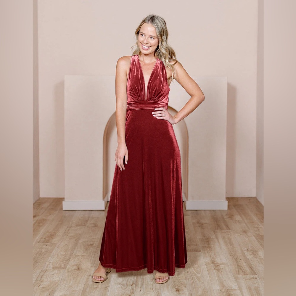 Revelry Dylan Velvet Dress | Romantic Rose | Sz 4